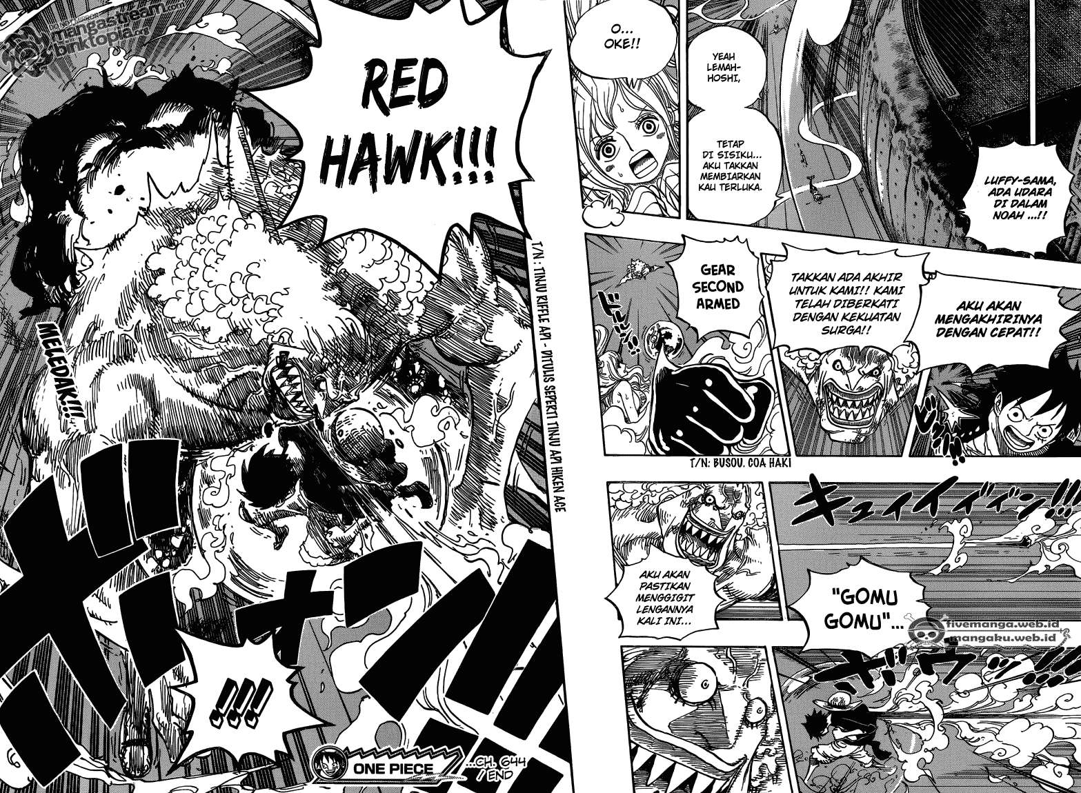 One Piece Chapter 644 Gambar 19