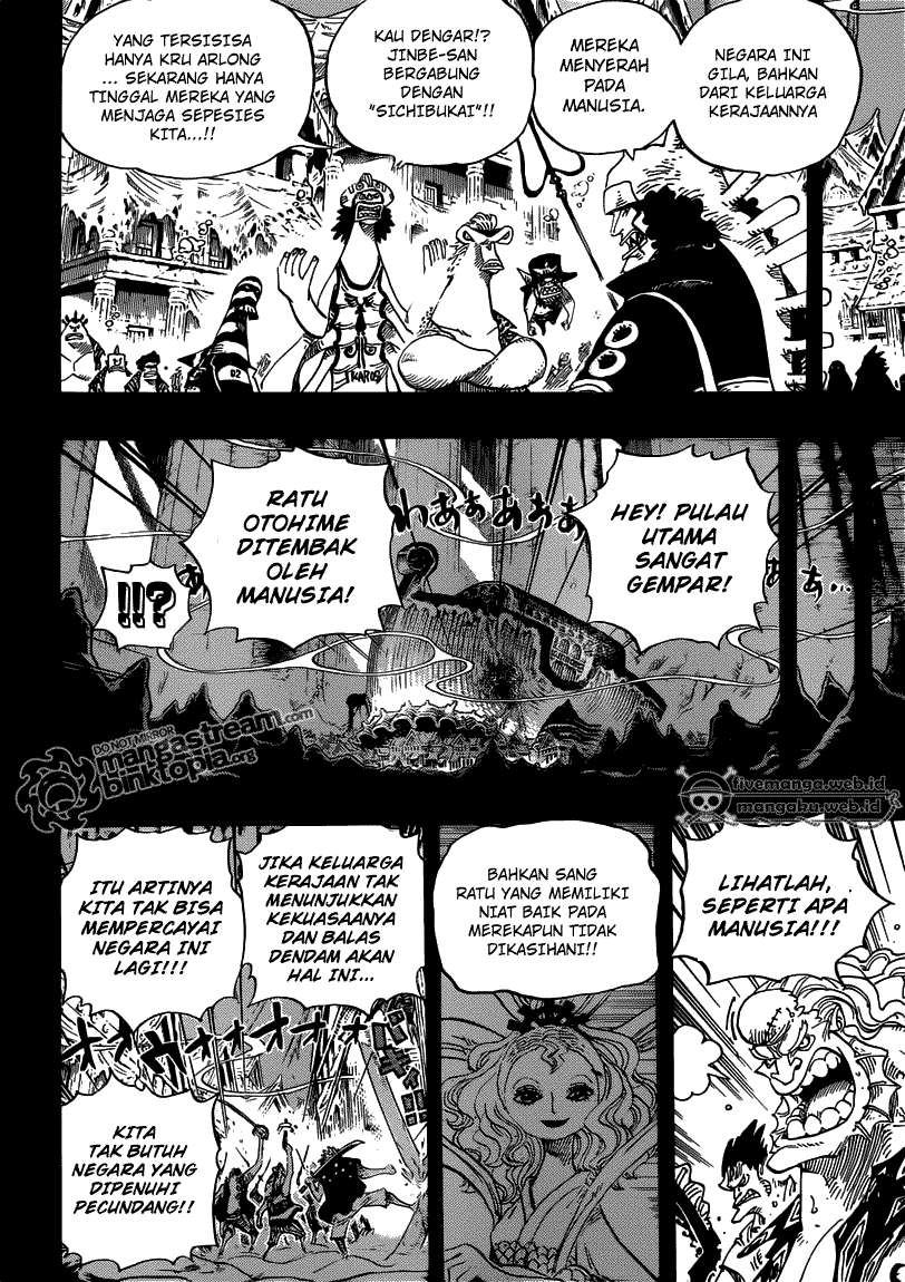 One Piece Chapter 644 Gambar 9