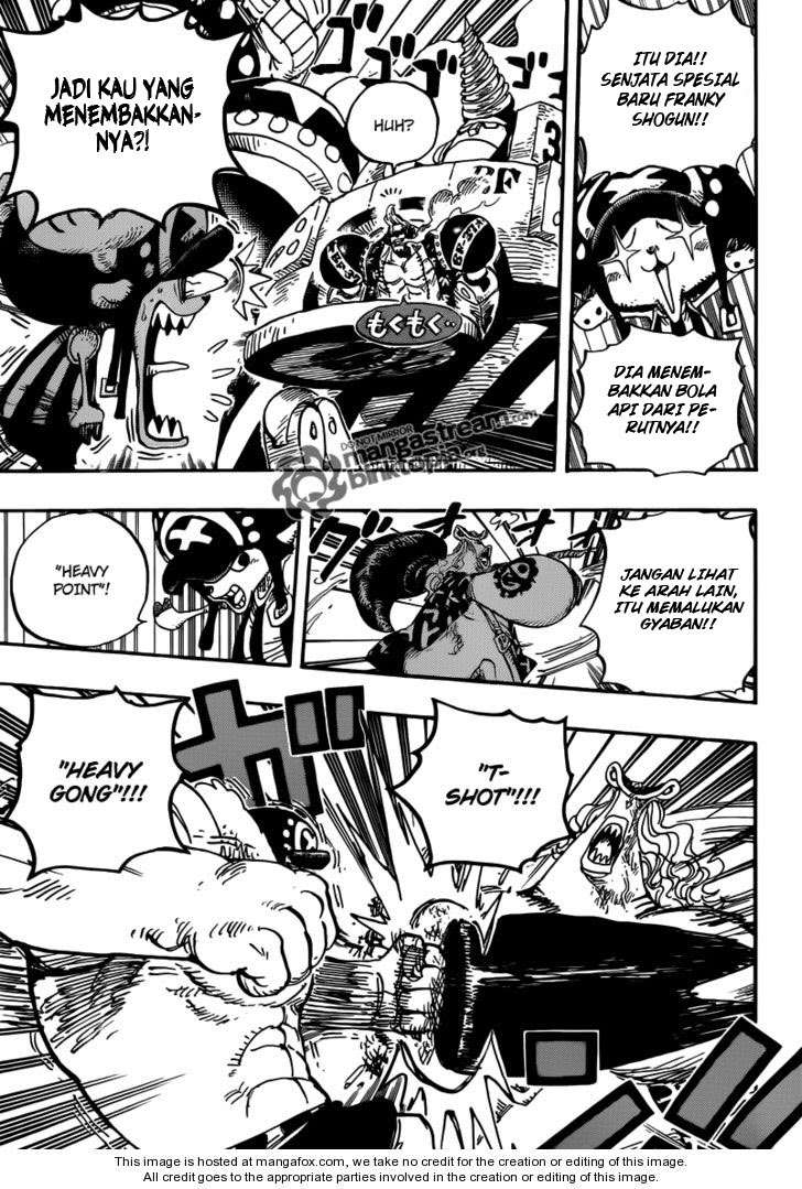 One Piece Chapter 642 Gambar 17