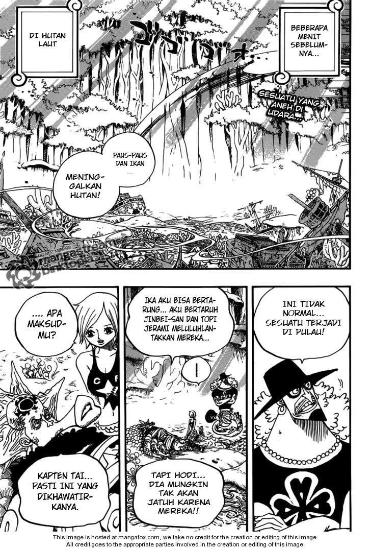One Piece Chapter 642 Gambar 3