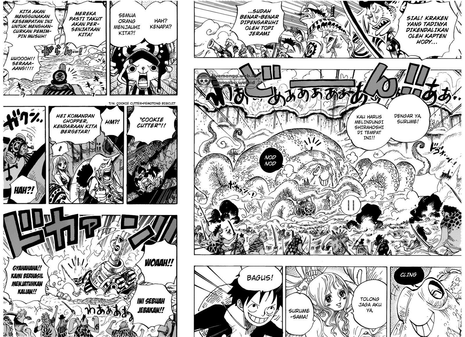 One Piece Chapter 636 Gambar 3