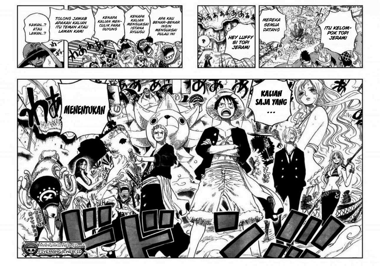 One Piece Chapter 633 Gambar 17