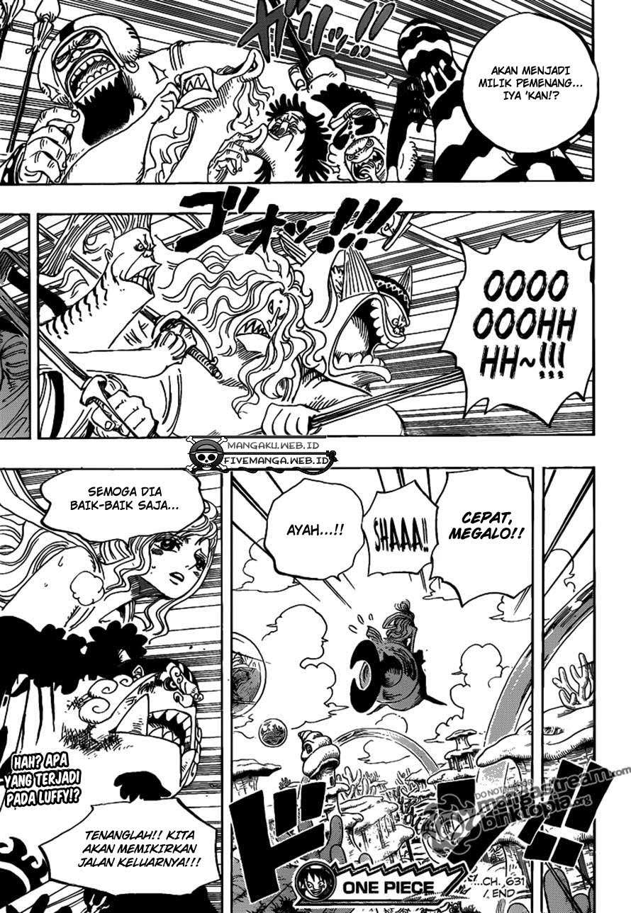 One Piece Chapter 631 Gambar 17