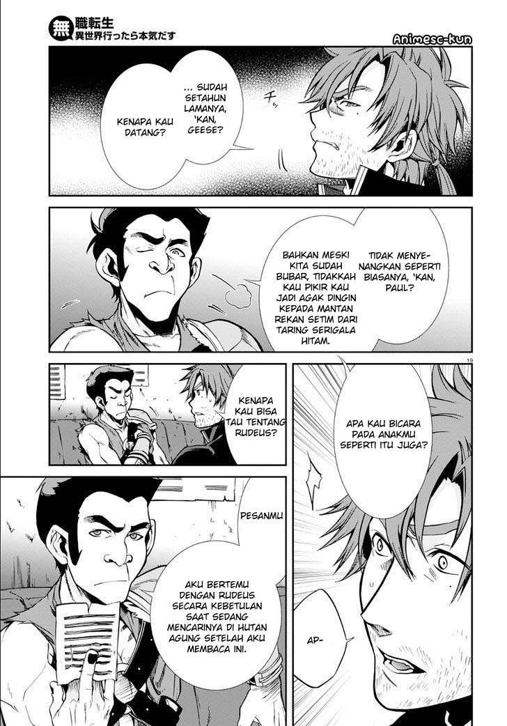 Mushoku Tensei: Isekai Ittara Honki Dasu Chapter 35 Gambar 21
