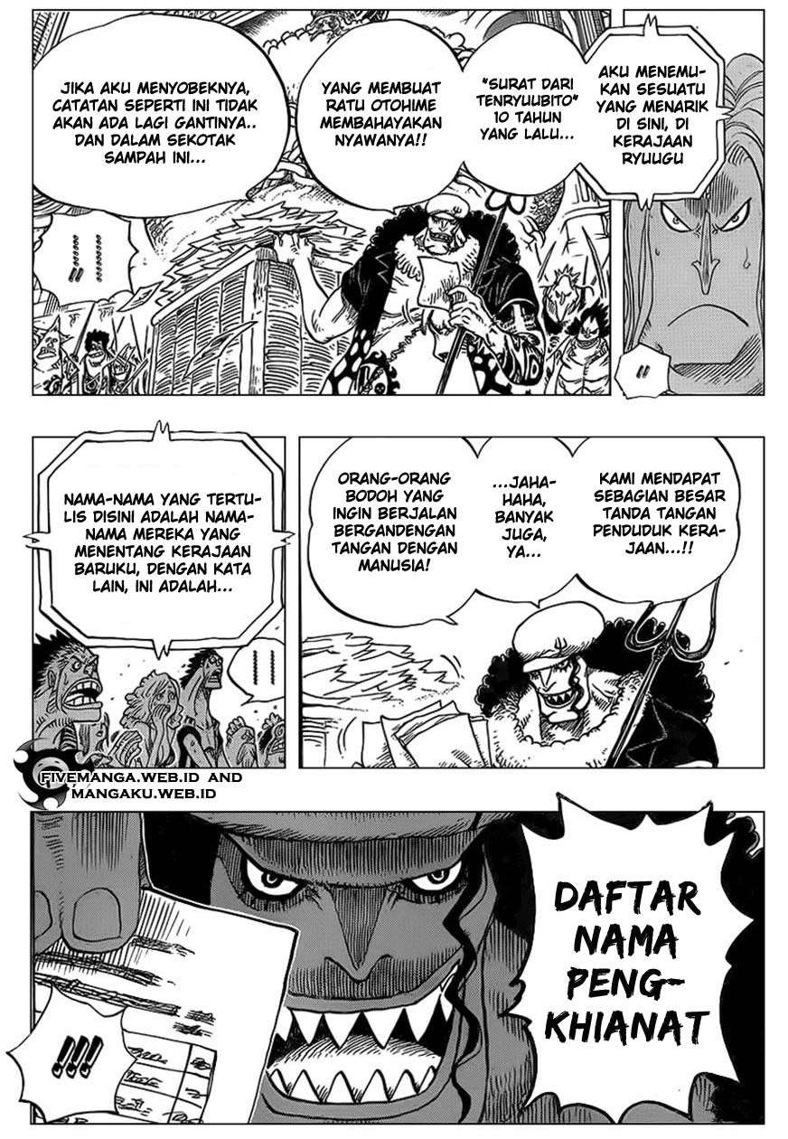 One Piece Chapter 628 Gambar 10