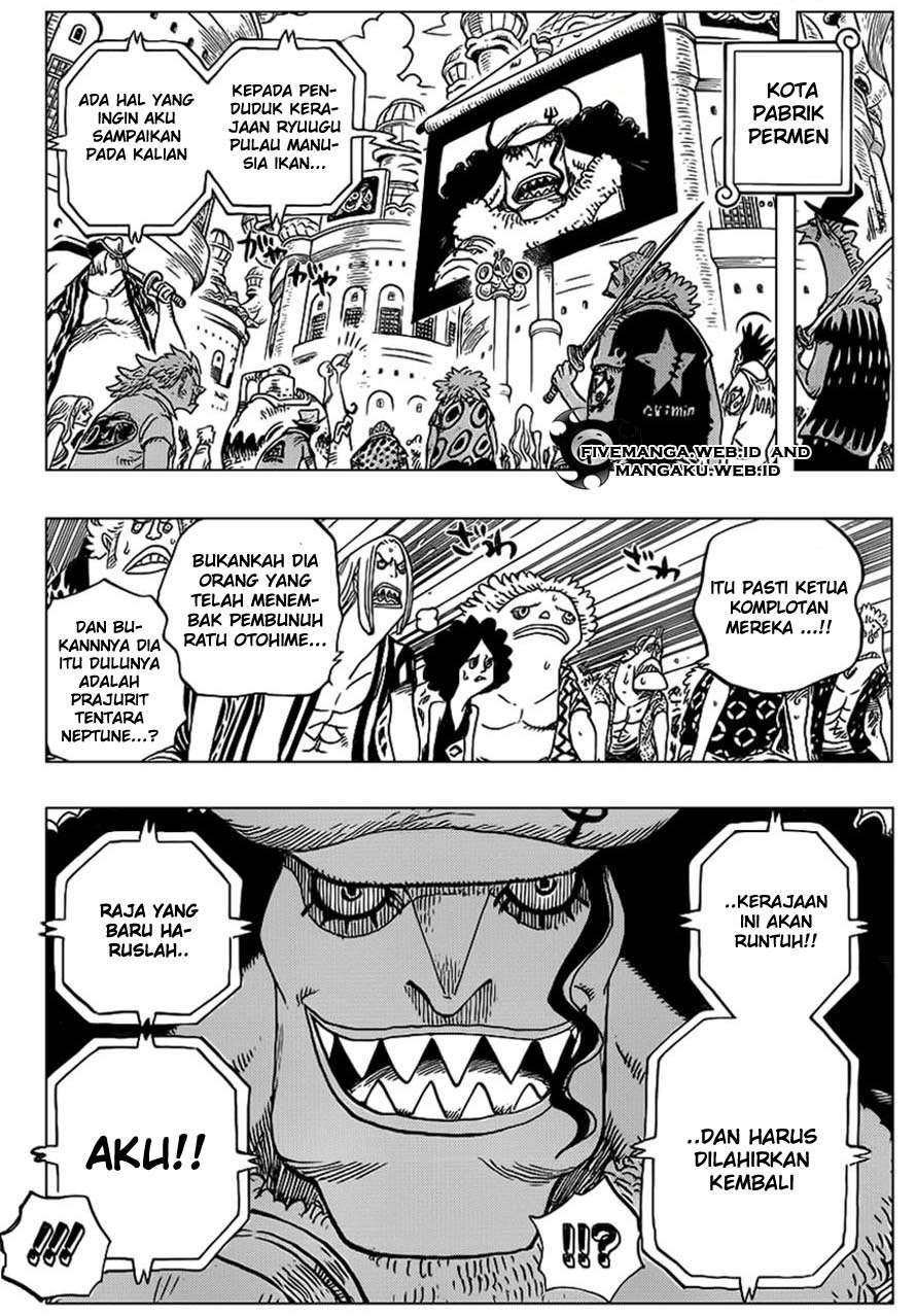 One Piece Chapter 628 Gambar 4