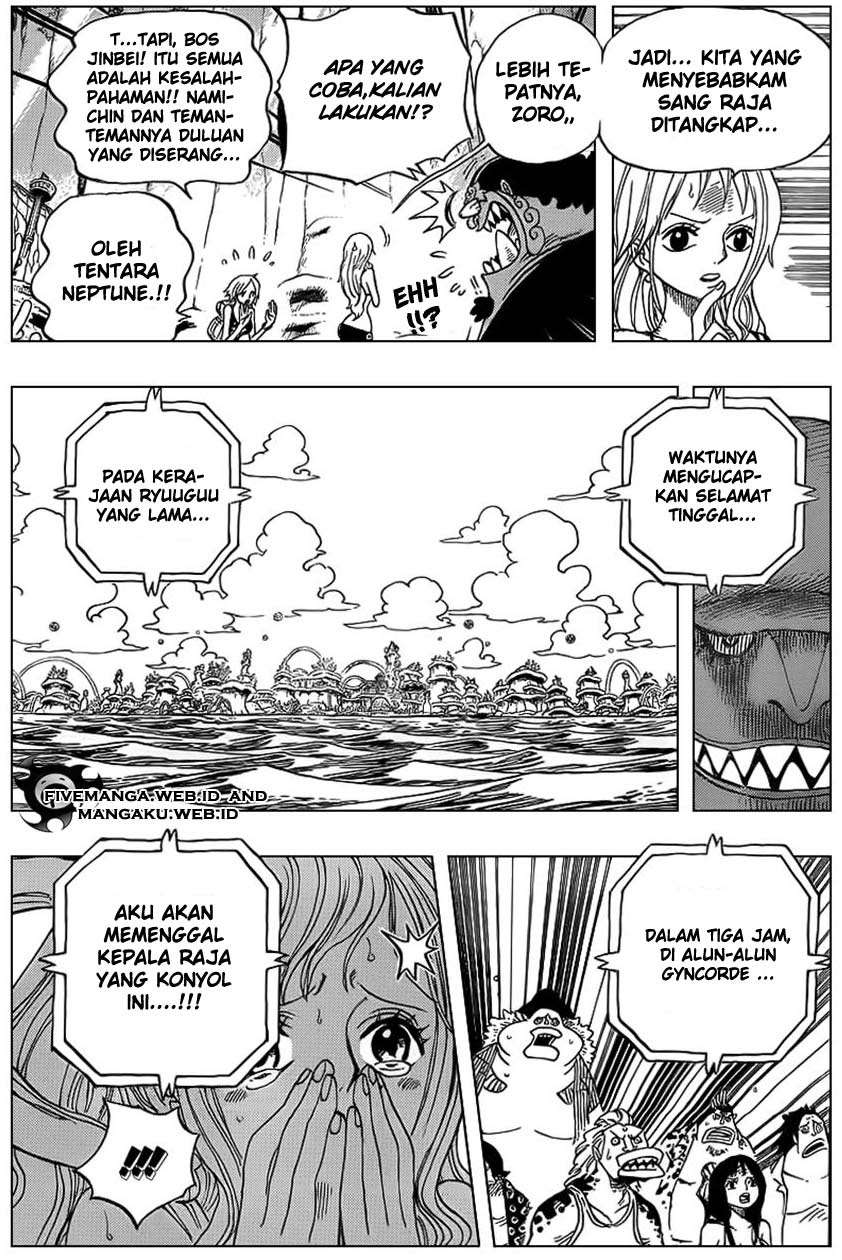 One Piece Chapter 628 Gambar 9
