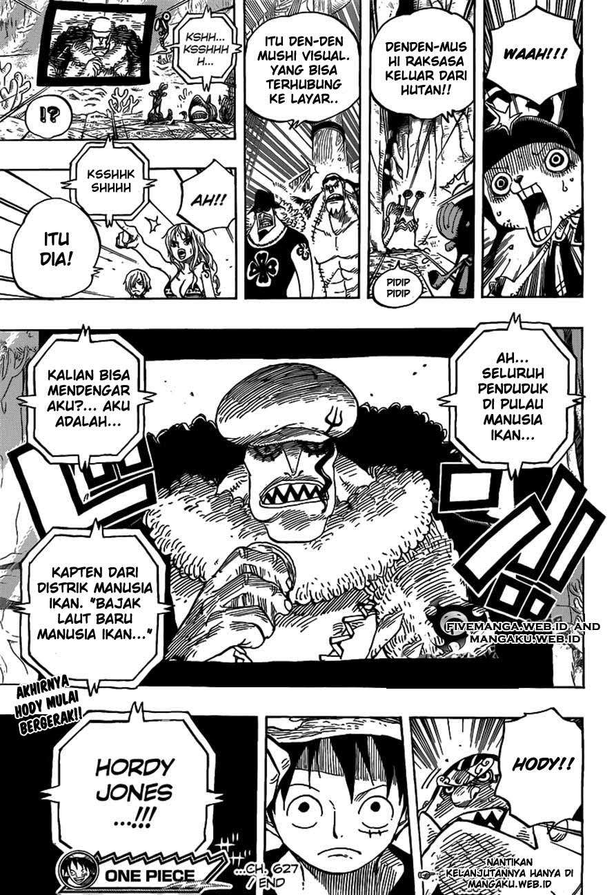 One Piece Chapter 627 Gambar 19