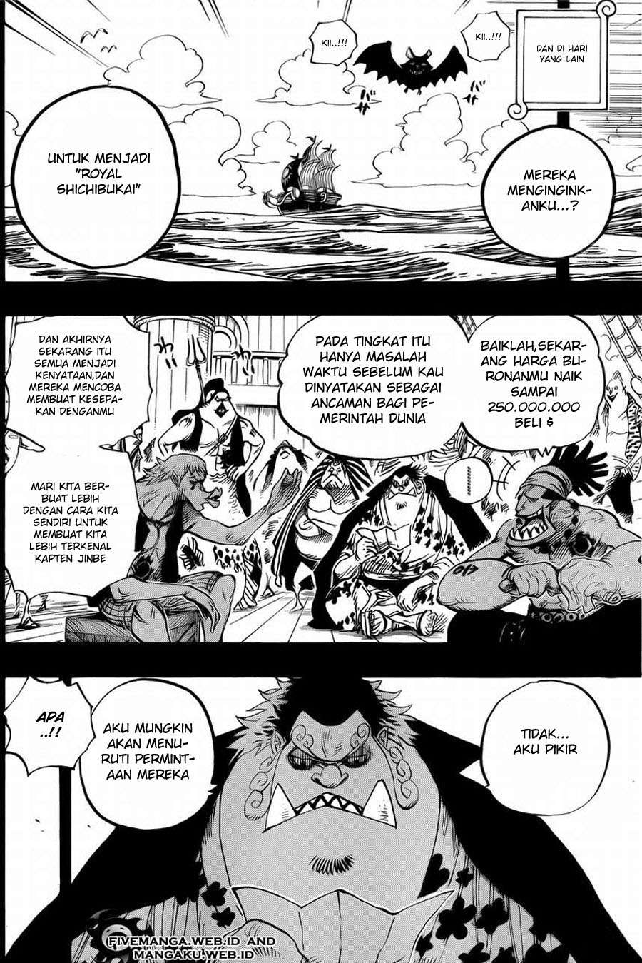 One Piece Chapter 624 Gambar 12