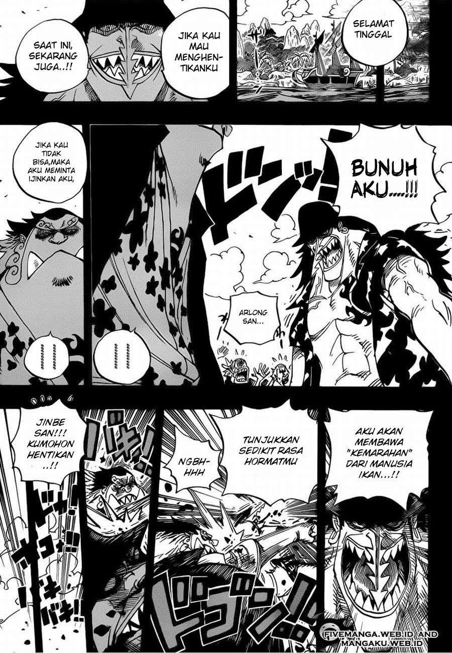 One Piece Chapter 624 Gambar 15