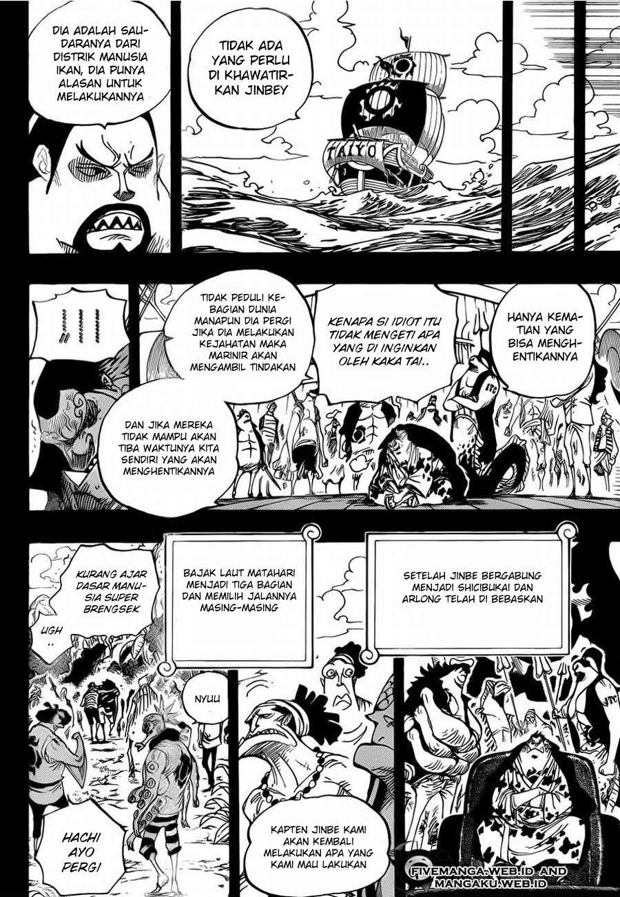 One Piece Chapter 624 Gambar 16