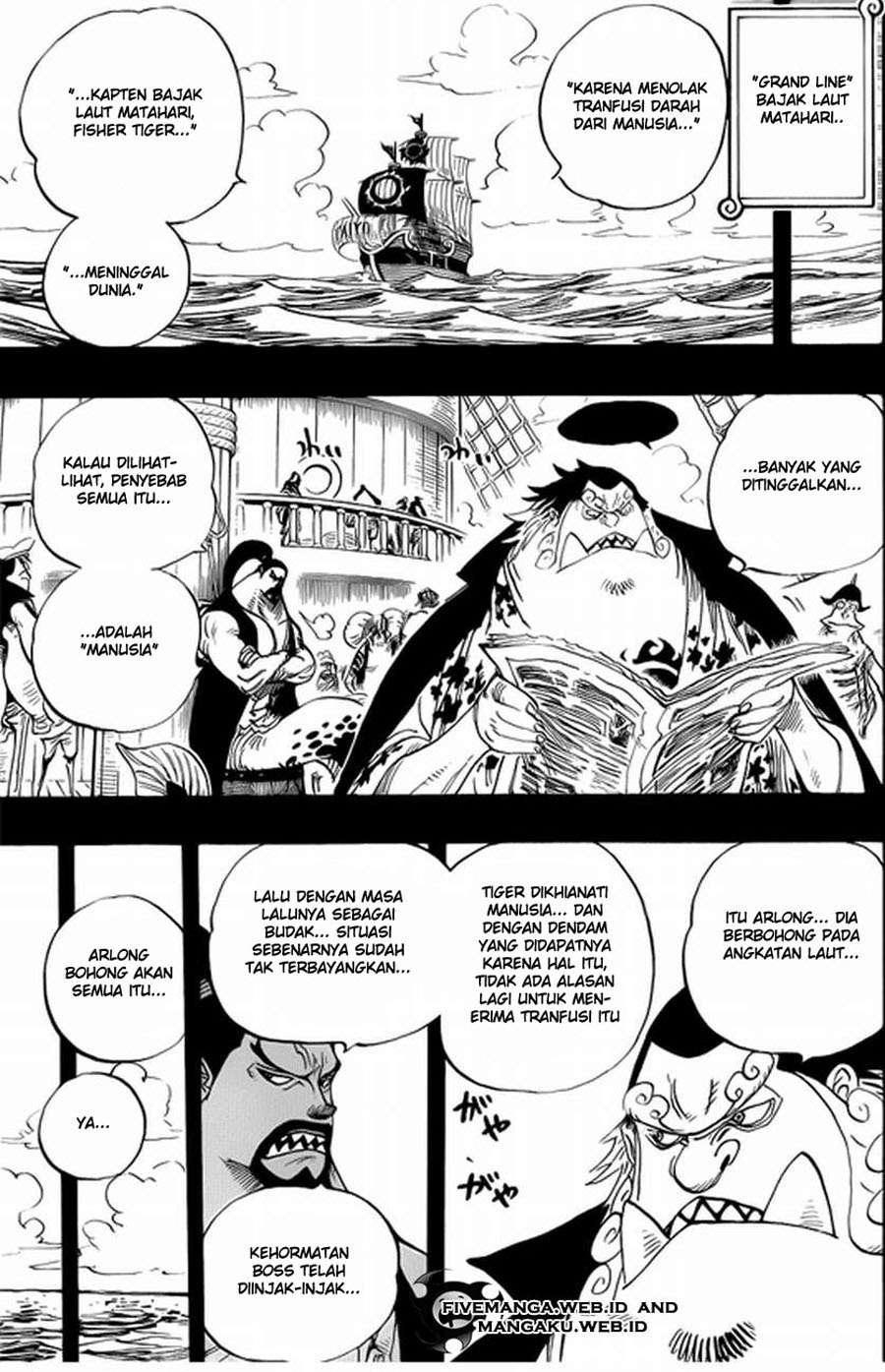One Piece Chapter 624 Gambar 3