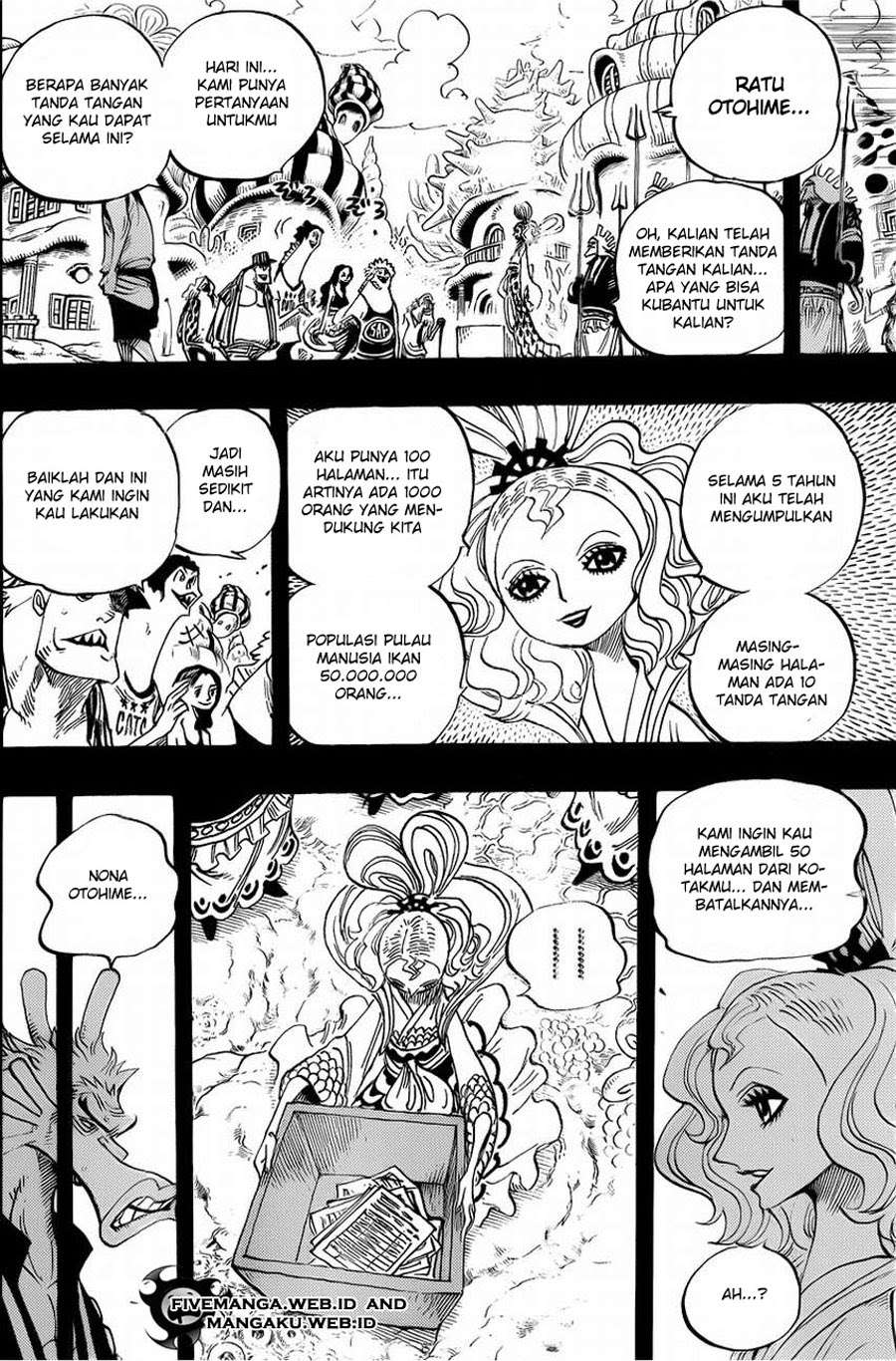 One Piece Chapter 624 Gambar 8