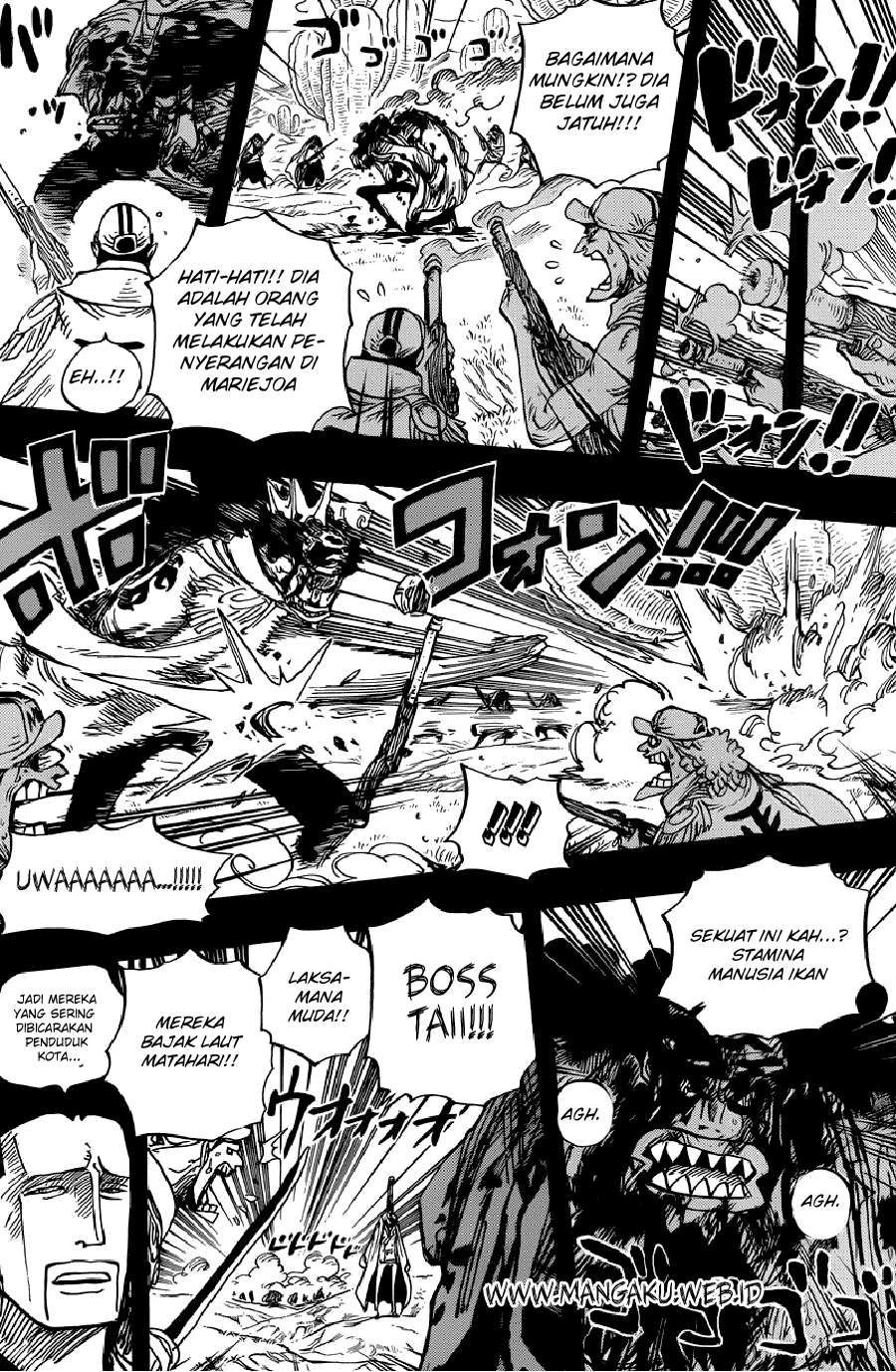 One Piece Chapter 623 Gambar 12