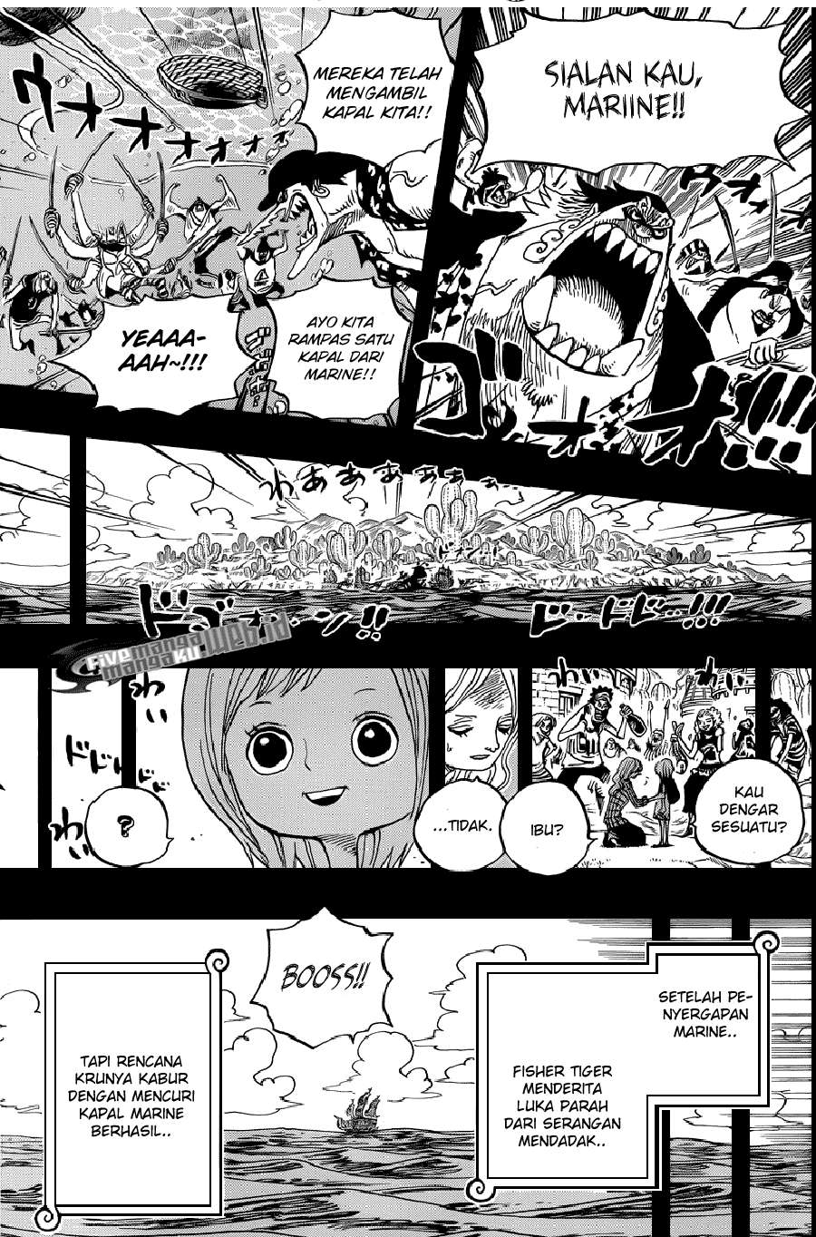 One Piece Chapter 623 Gambar 13