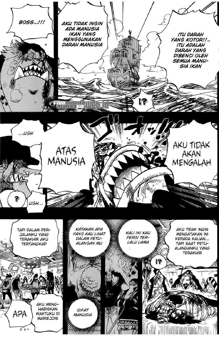 One Piece Chapter 623 Gambar 15