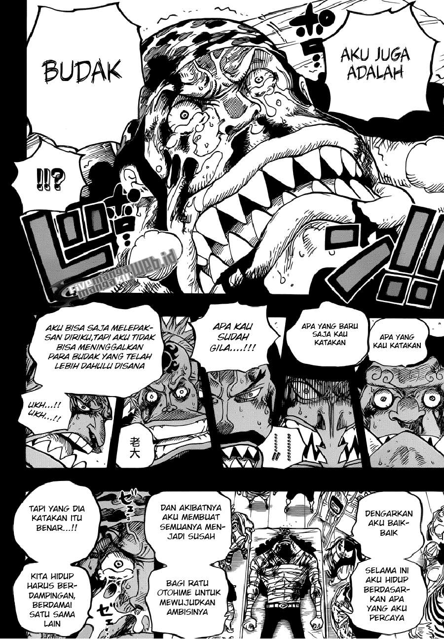 One Piece Chapter 623 Gambar 16
