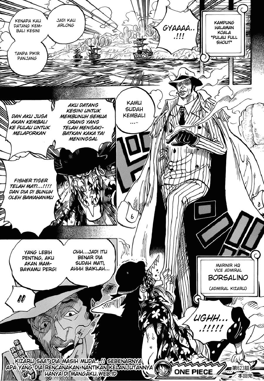 One Piece Chapter 623 Gambar 19