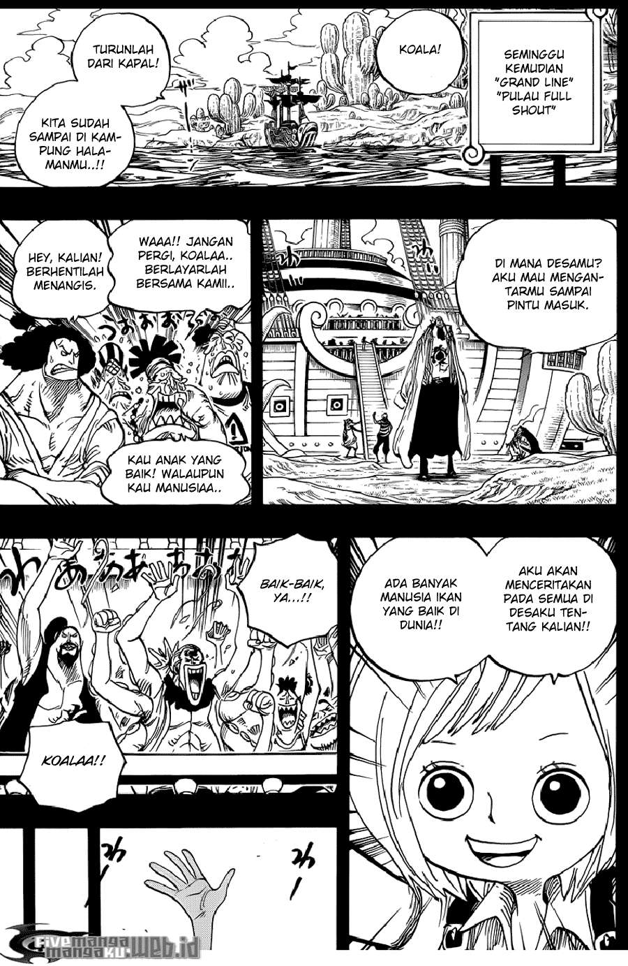 One Piece Chapter 623 Gambar 7