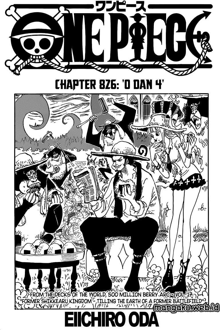One Piece Chapter 826 2