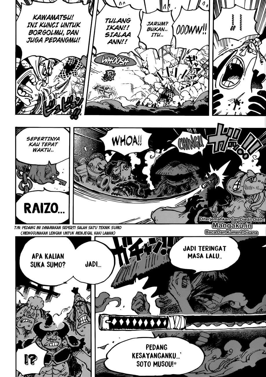 One Piece Chapter 948 Gambar 10