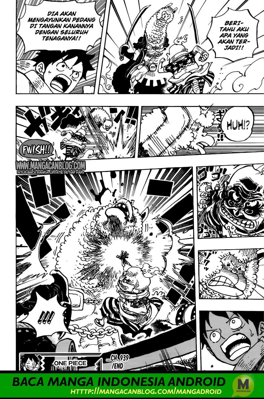 One Piece Chapter 939 Gambar 16