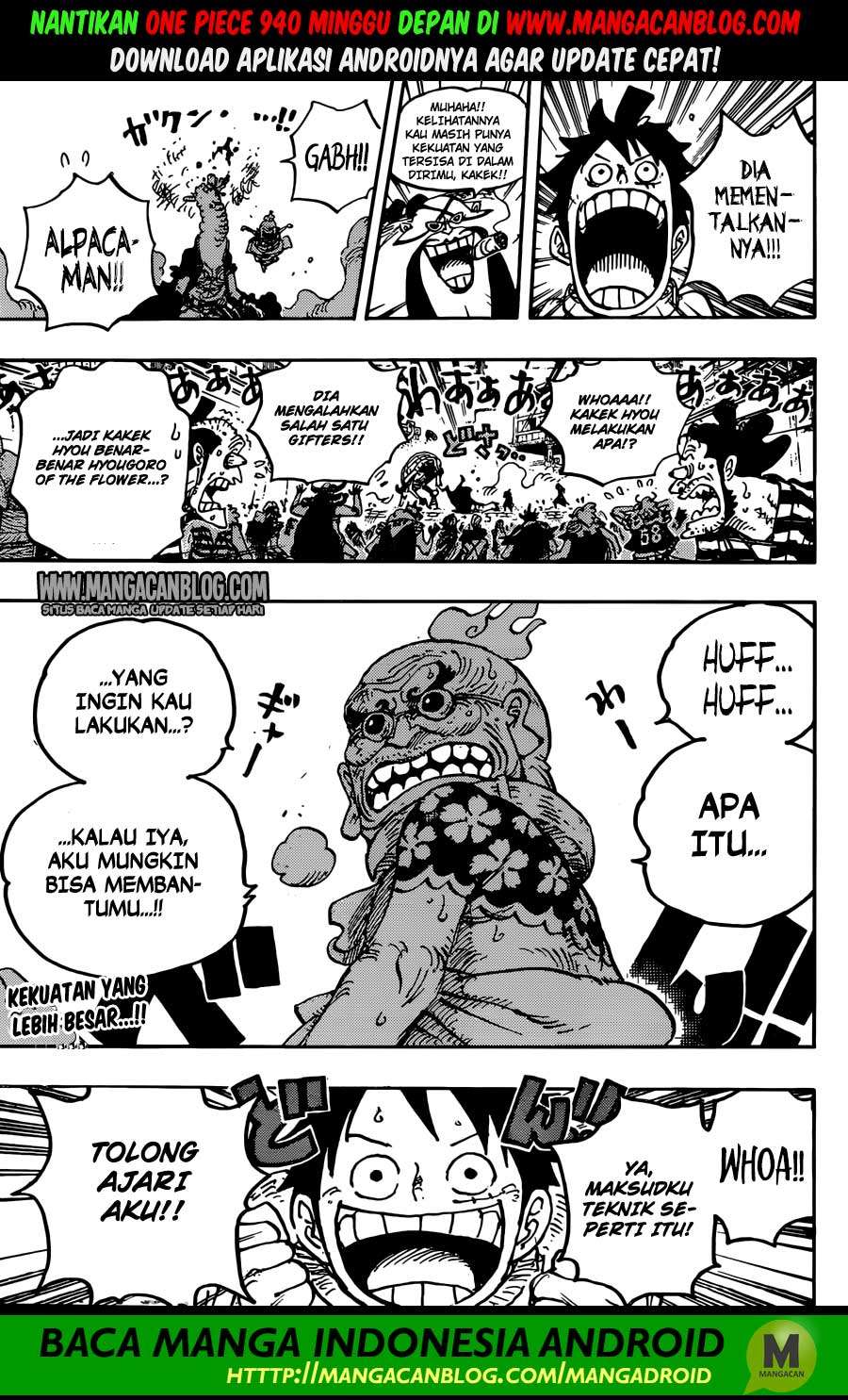 One Piece Chapter 939 Gambar 17