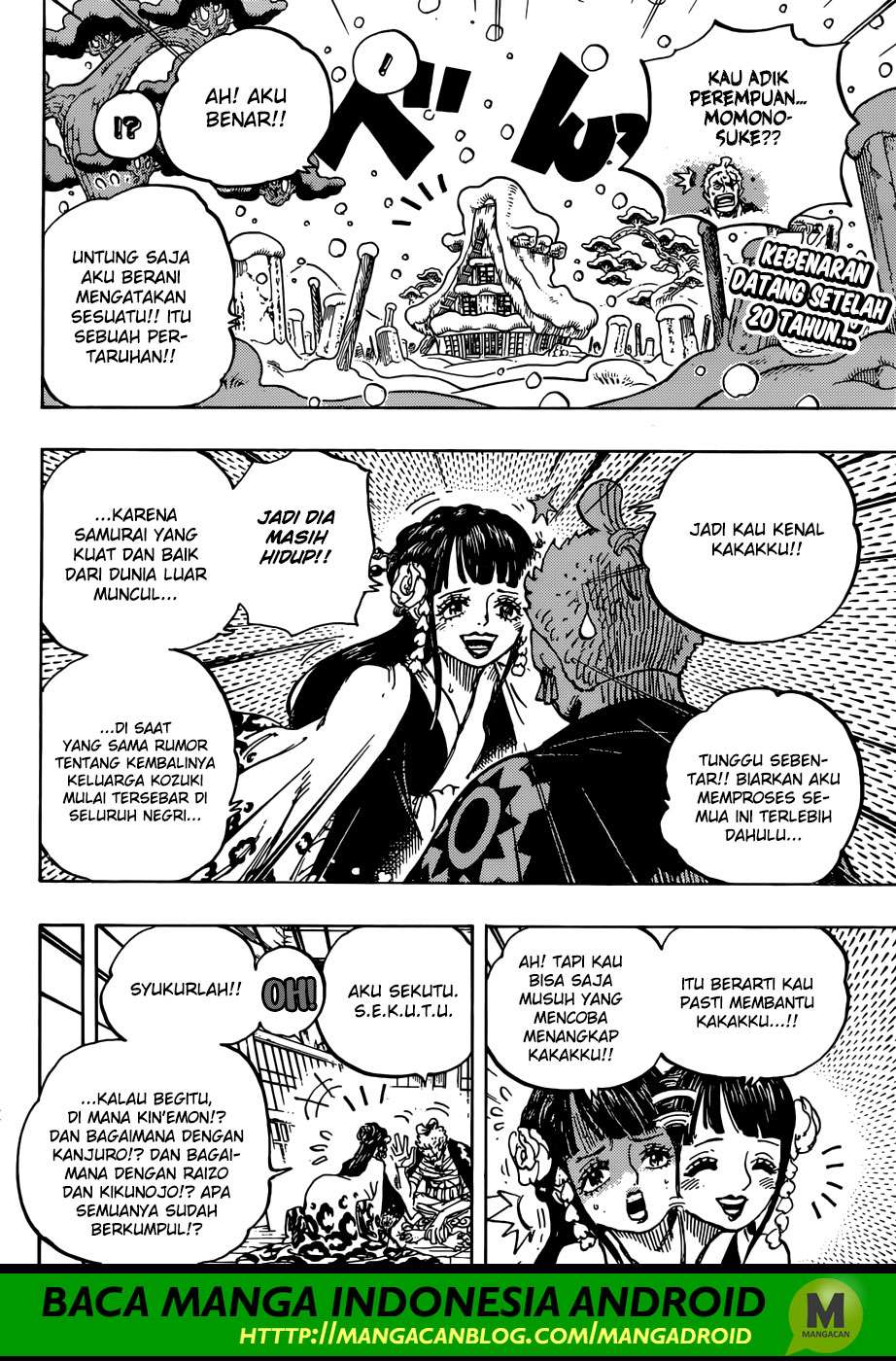 One Piece Chapter 939 Gambar 3
