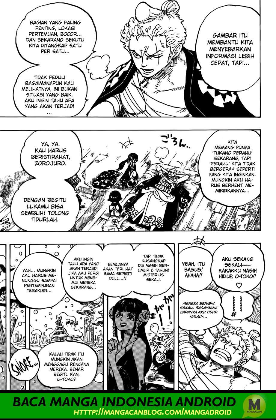 One Piece Chapter 939 Gambar 8