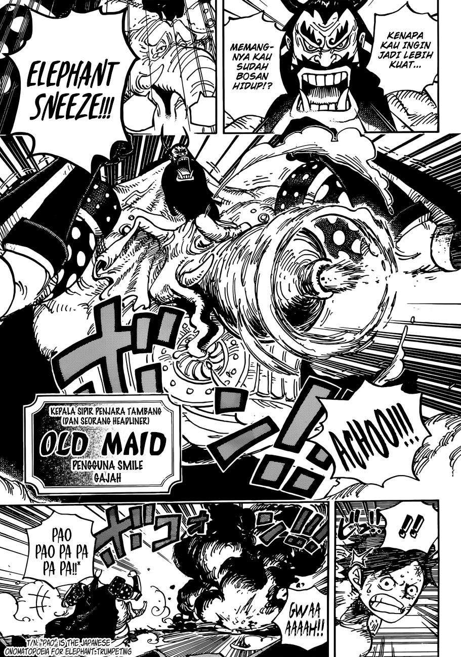 One Piece Chapter 935 Gambar 8