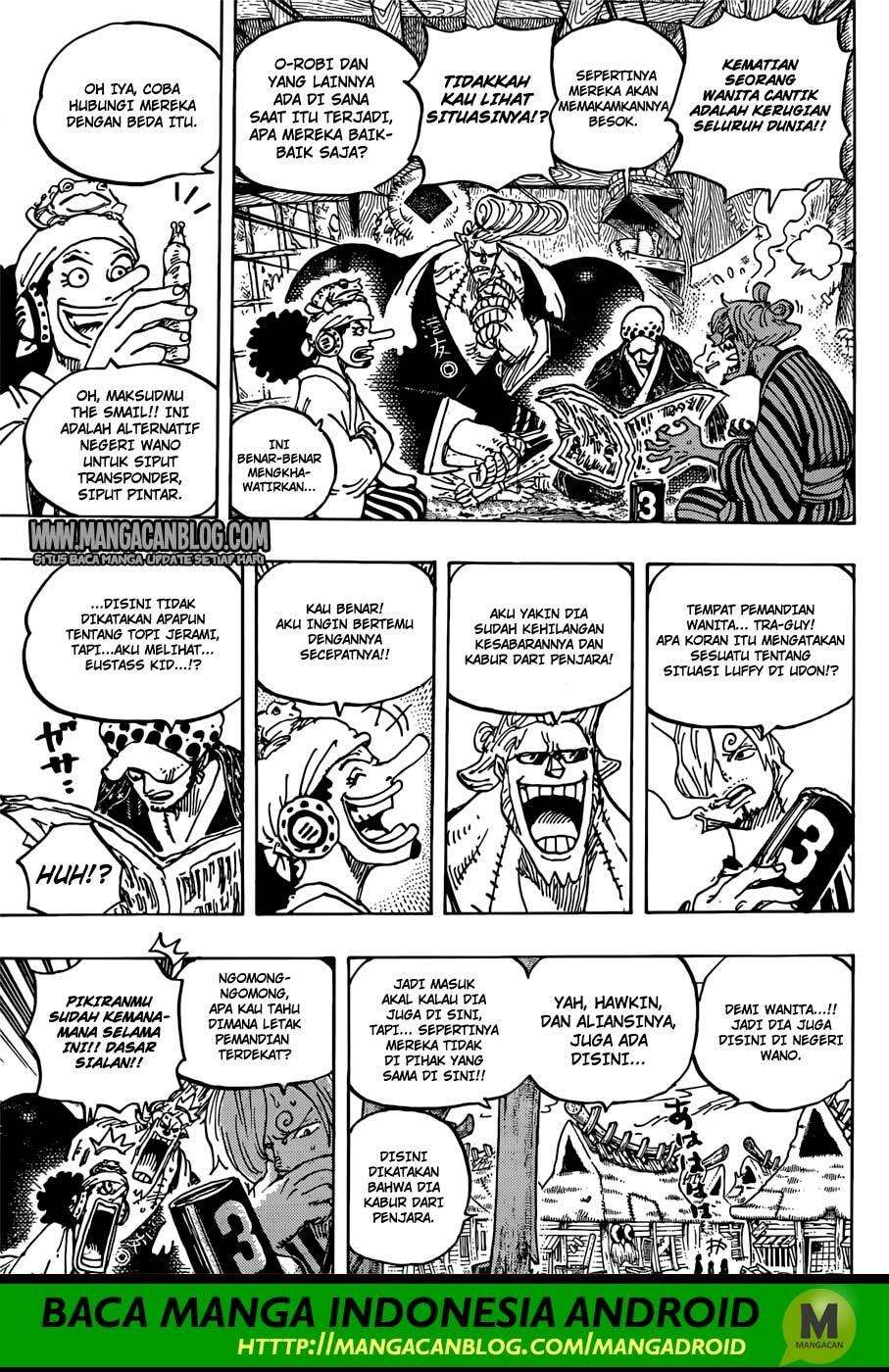 One Piece Chapter 934 Gambar 12