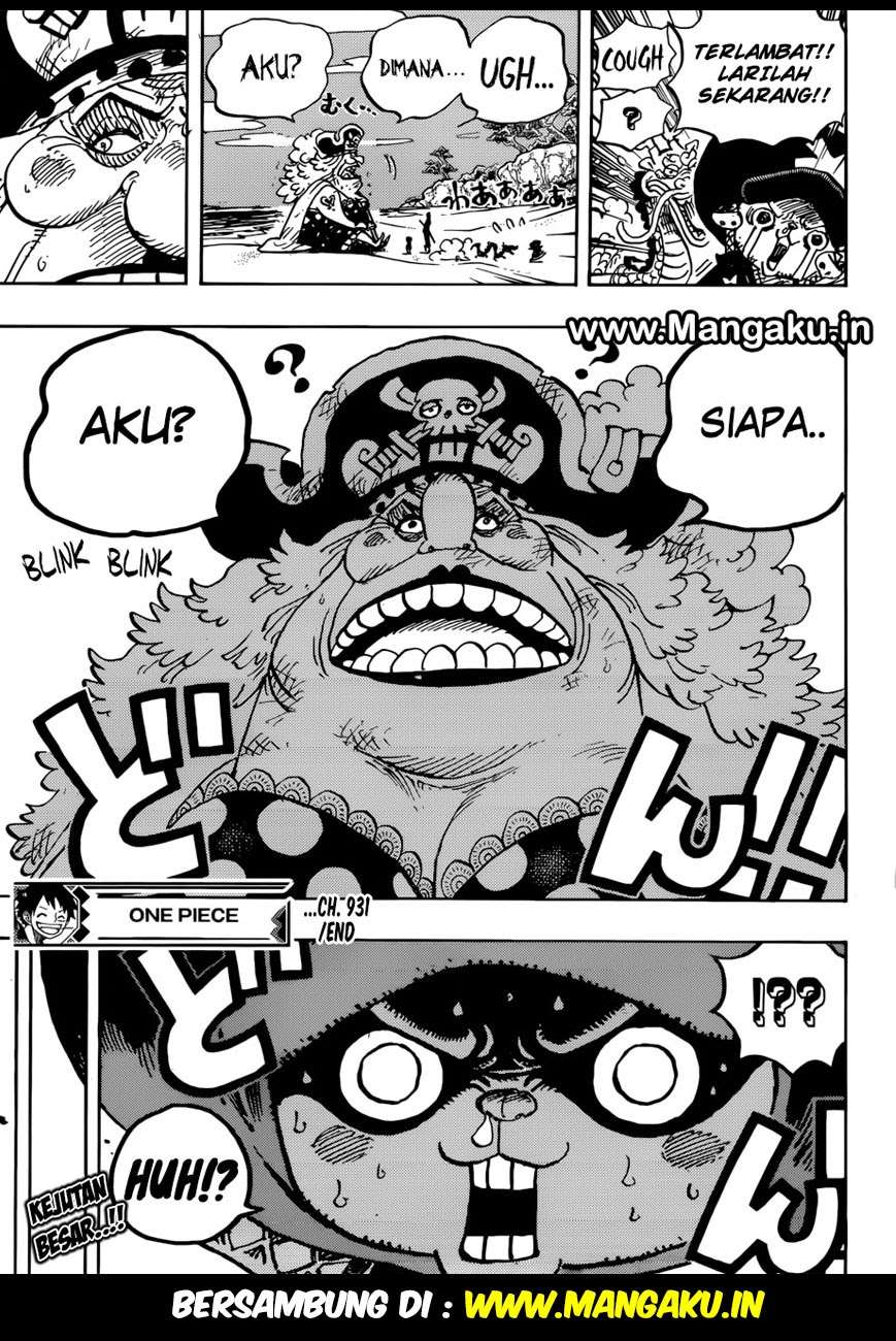 One Piece Chapter 931 Gambar 16