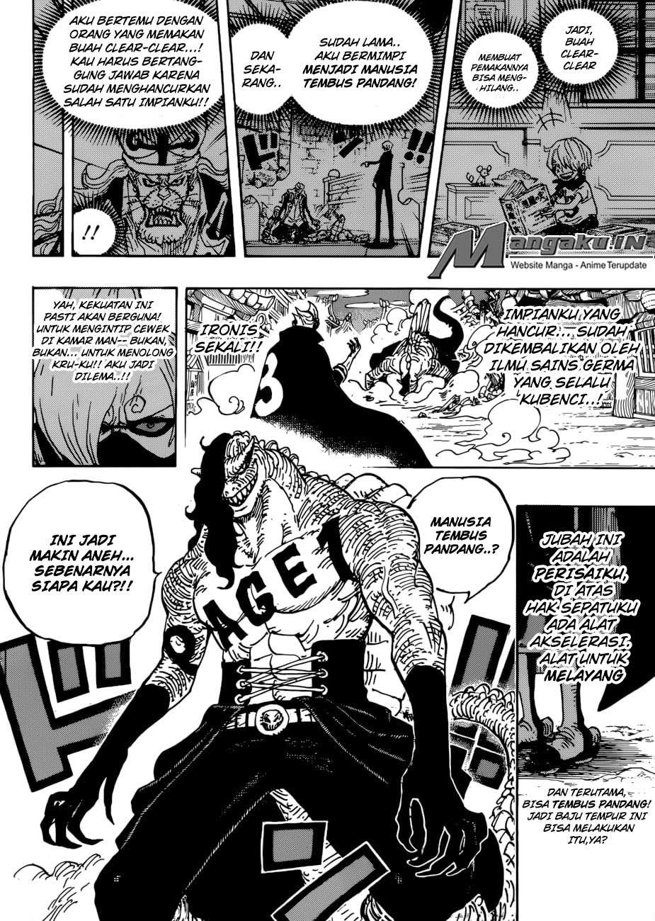 One Piece Chapter 931 Gambar 9