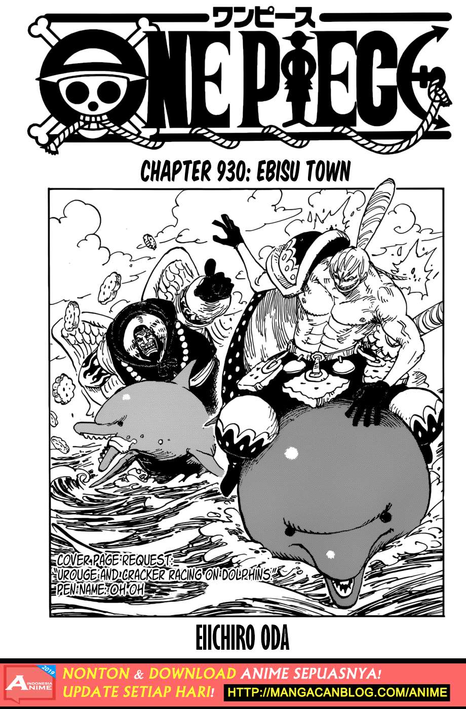 Baca Komik One Piece Chapter 930 Gambar 1