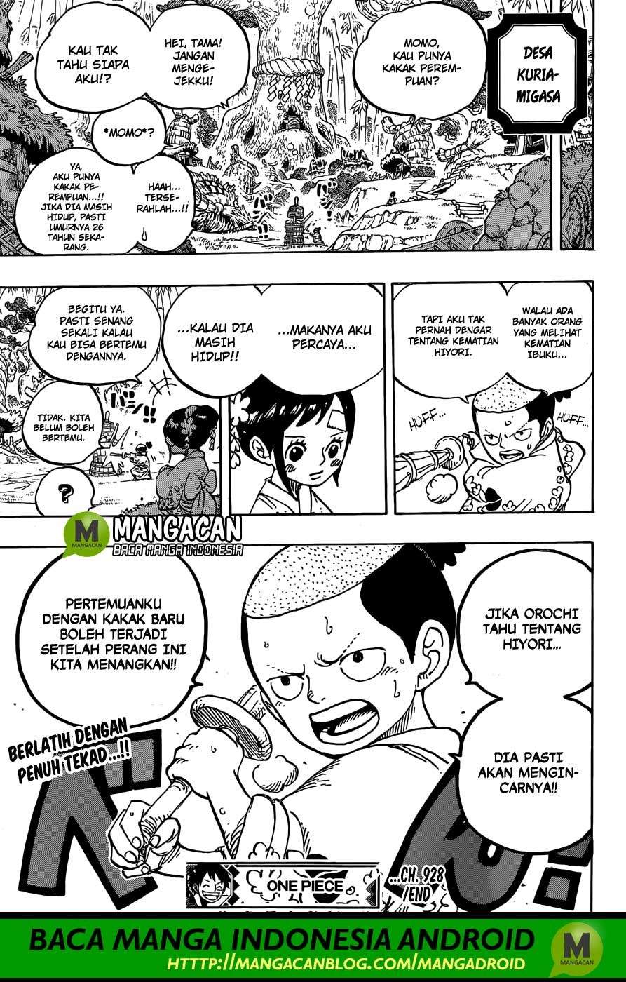 One Piece Chapter 928 Gambar 19