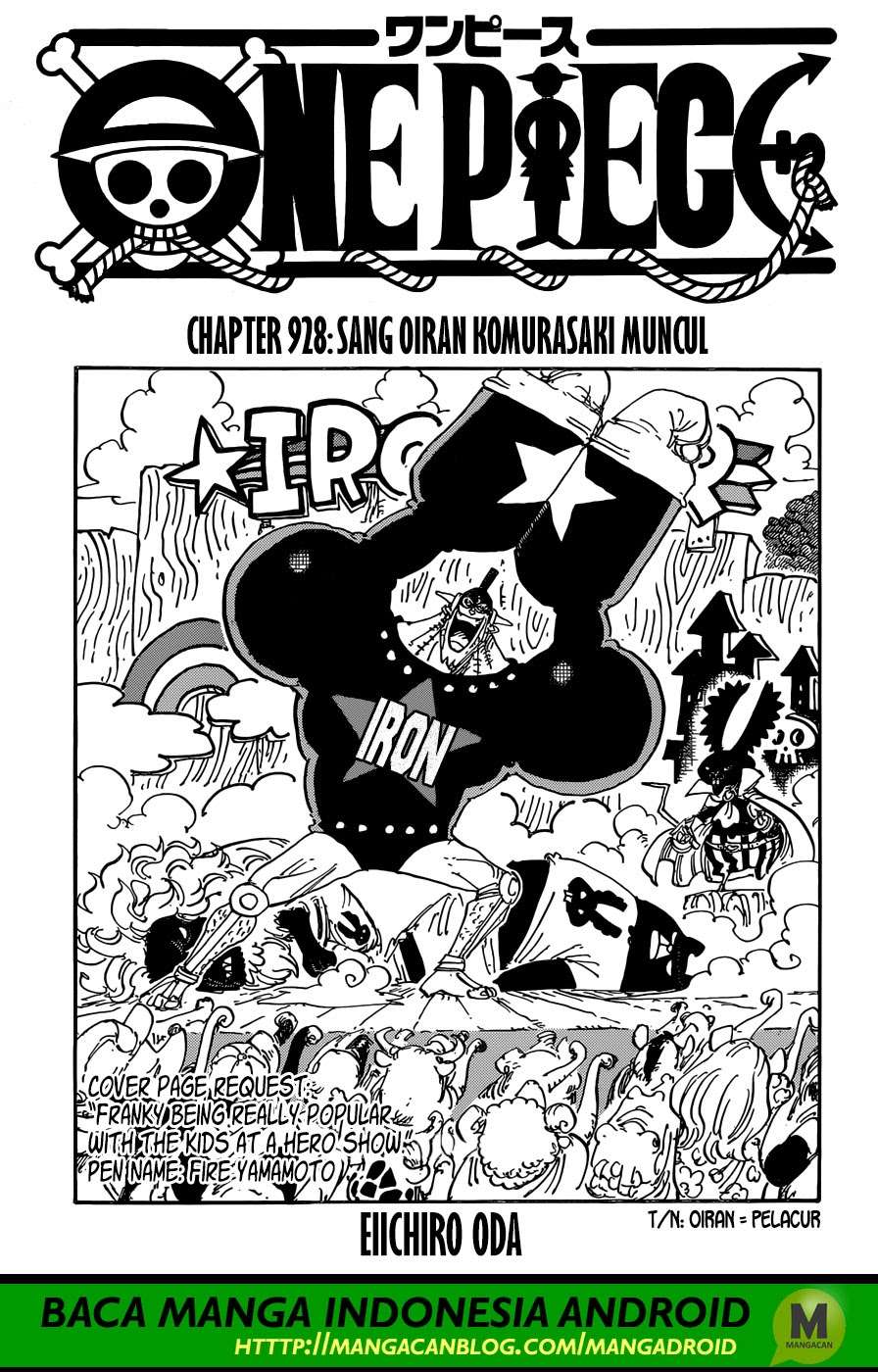 One Piece Chapter 928 Gambar 4