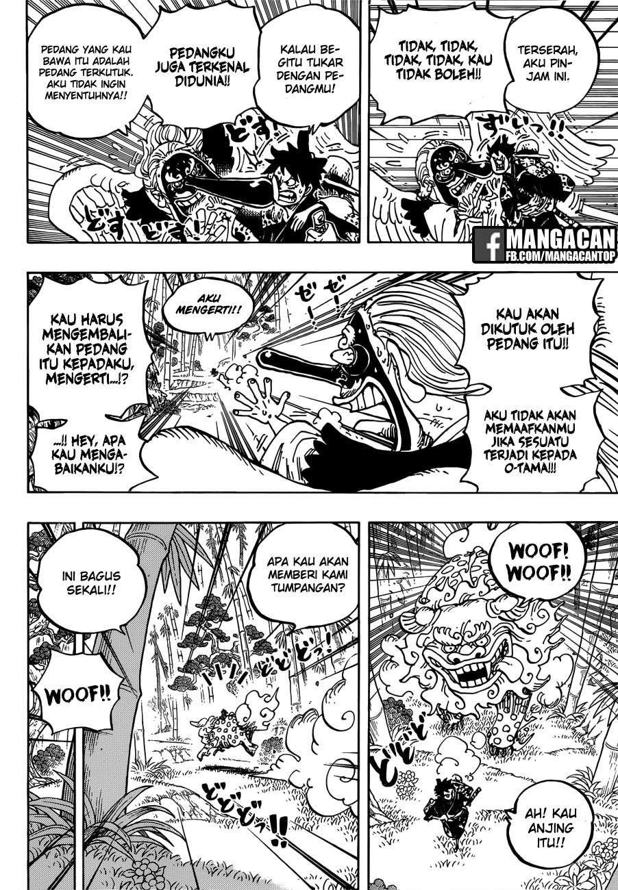 One Piece Chapter 912 Gambar 12