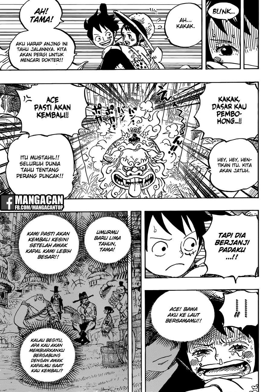 One Piece Chapter 912 Gambar 13