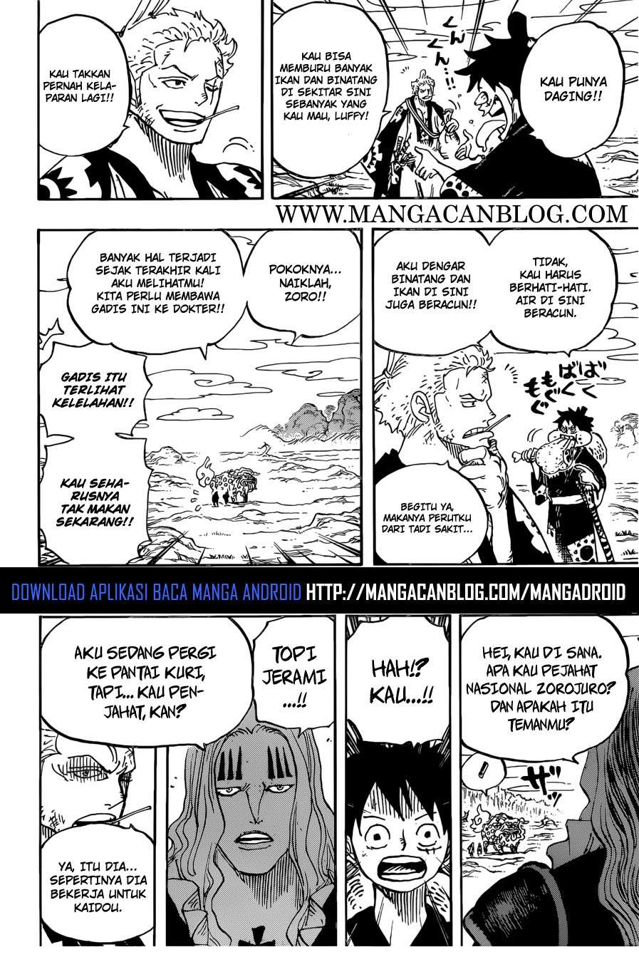 One Piece Chapter 912 Gambar 20