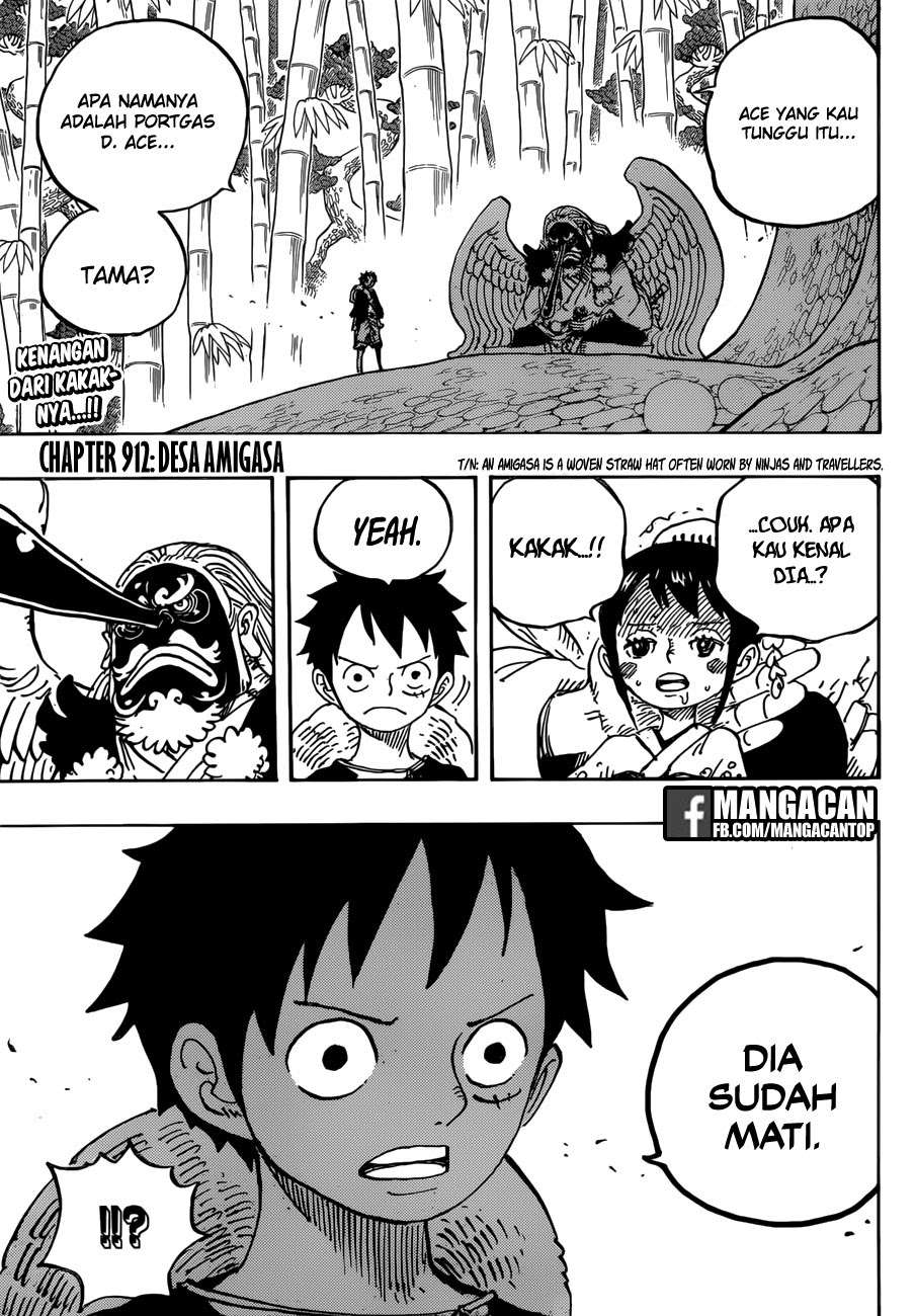 One Piece Chapter 912 Gambar 5