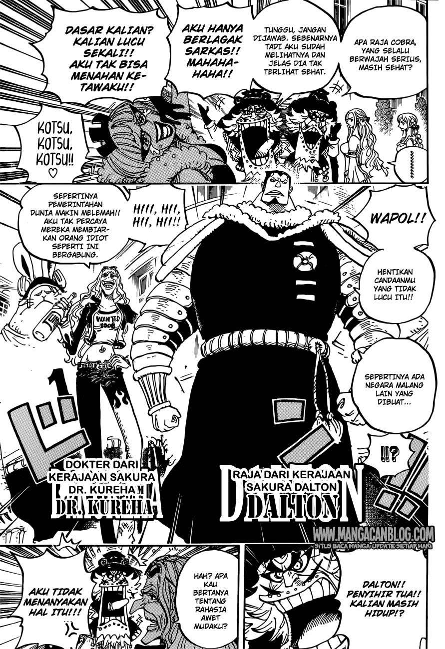 One Piece Chapter 906 Gambar 14