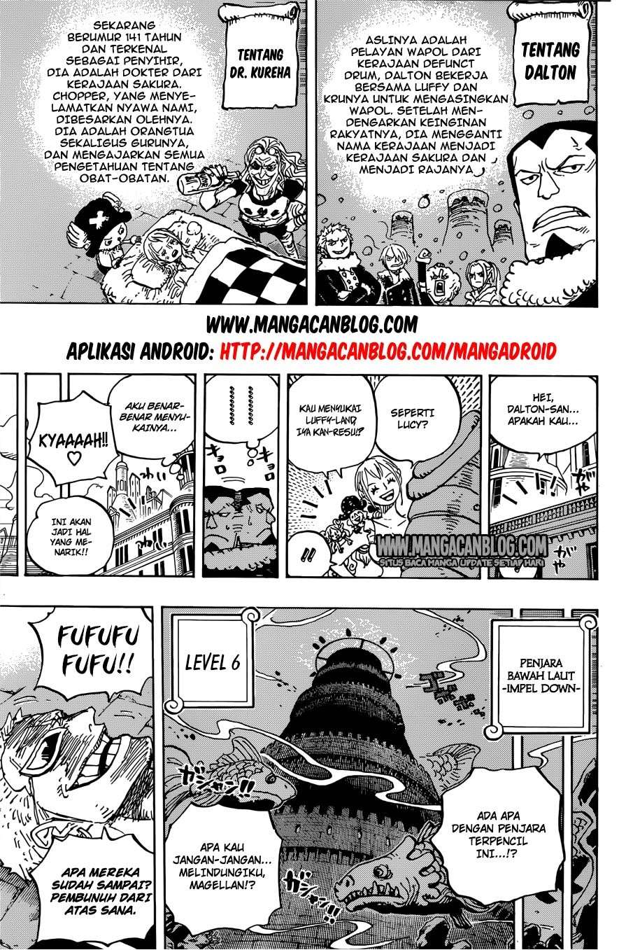 One Piece Chapter 906 Gambar 16
