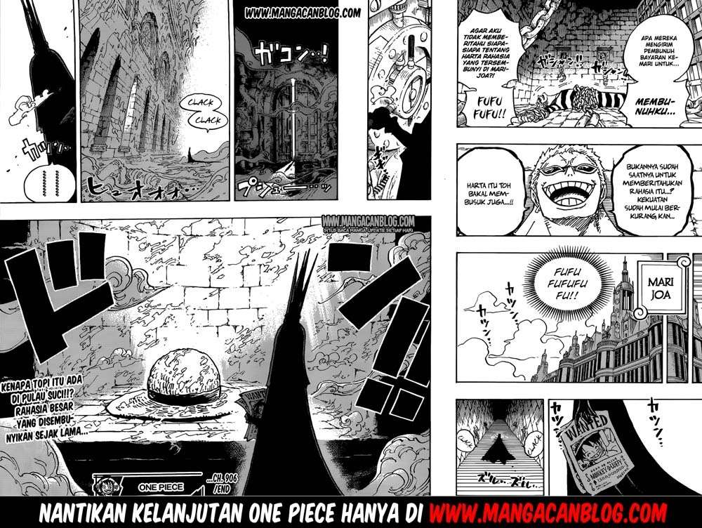 One Piece Chapter 906 Gambar 17