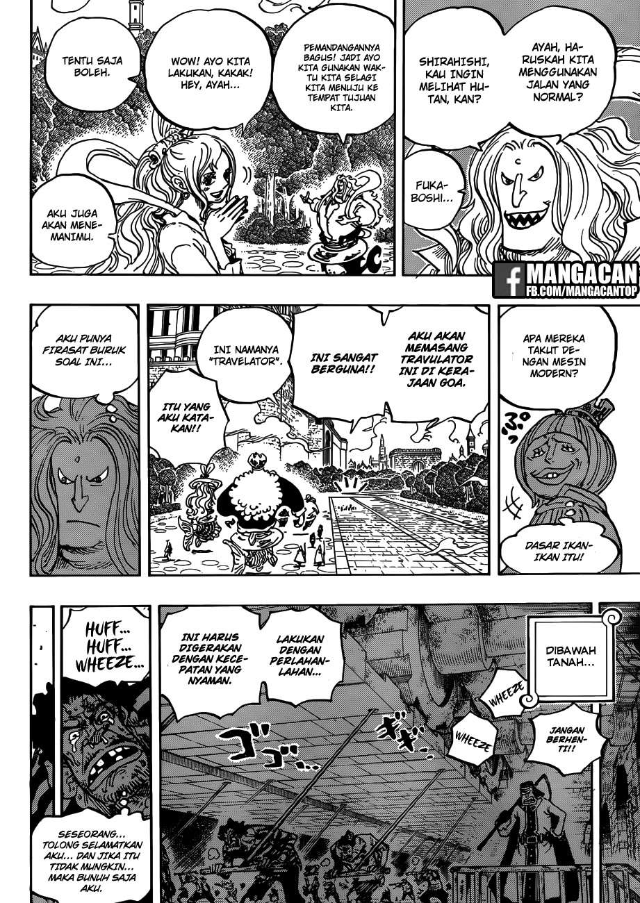 One Piece Chapter 906 Gambar 5