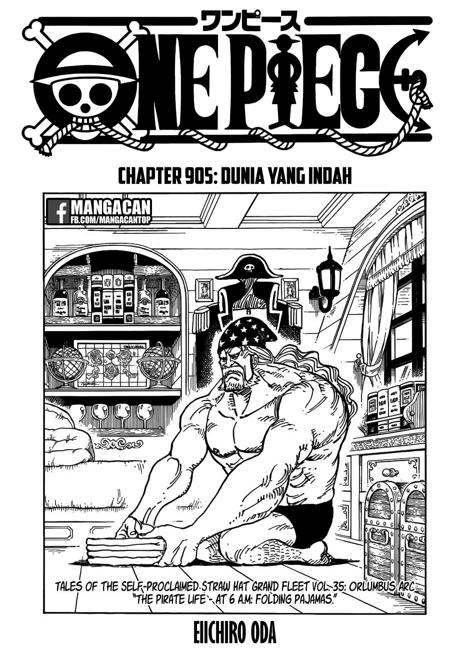Baca Komik One Piece Chapter 905 Gambar 1