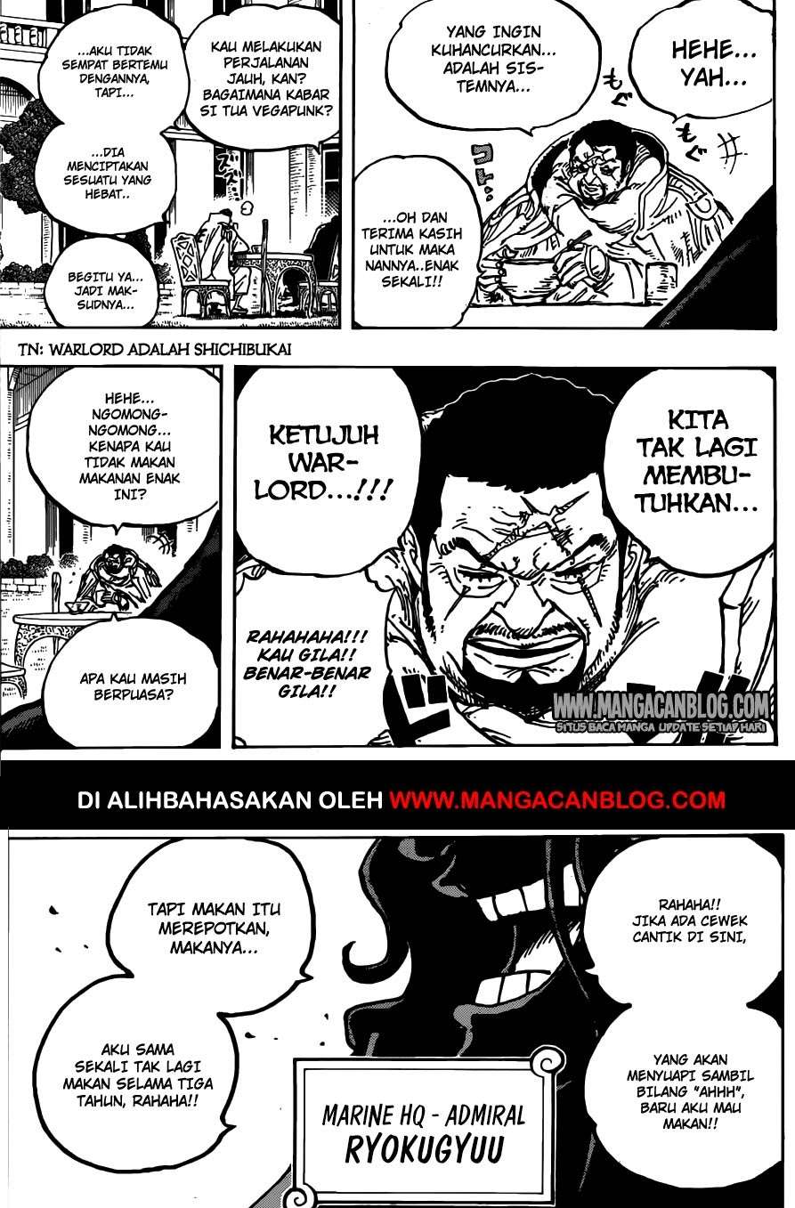 One Piece Chapter 905 Gambar 14