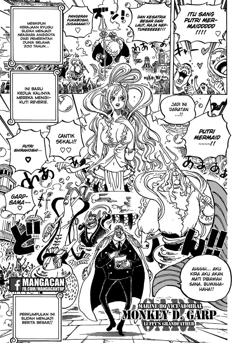 One Piece Chapter 905 Gambar 7