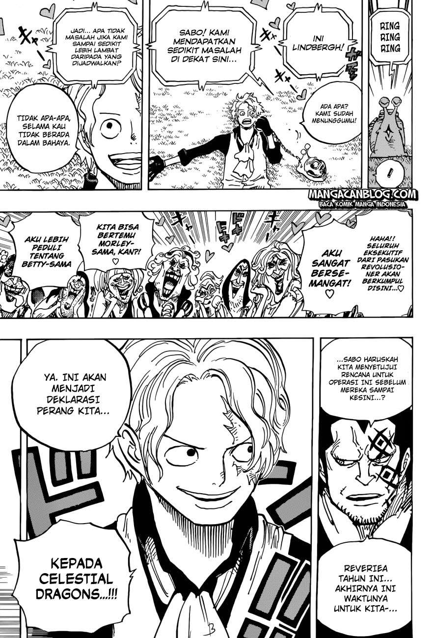 One Piece Chapter 904 Gambar 3
