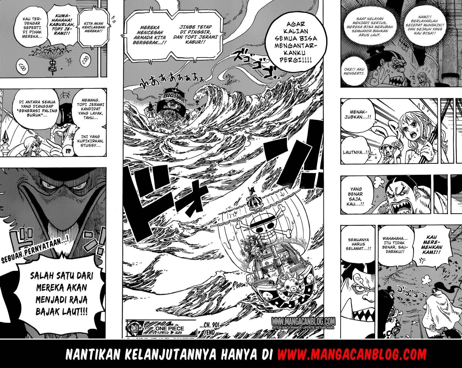 One Piece Chapter 901 Gambar 15