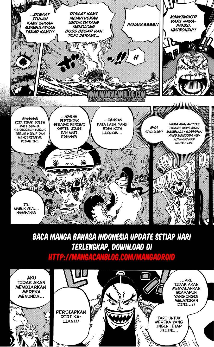 One Piece Chapter 901 Gambar 8